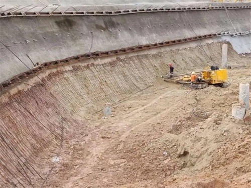 昂仁基坑边坡加固